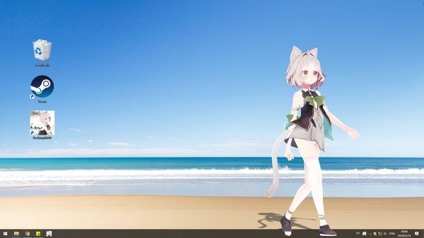 桌面萌娘,MMD Desktop.