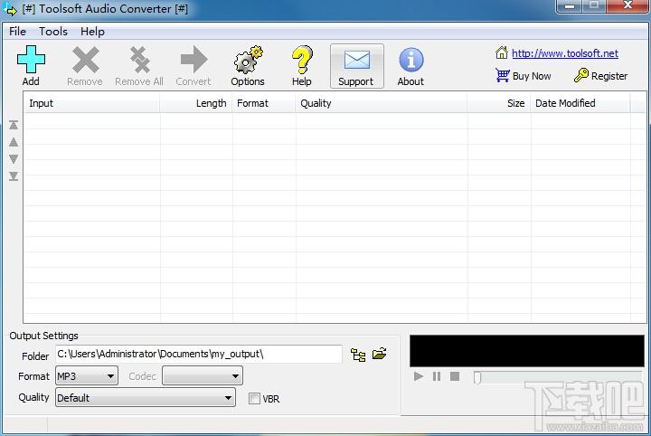 Toolsoft Audio Converter,Toolsoft Audio Converter下载,音频文件编辑器,音频文件转换器