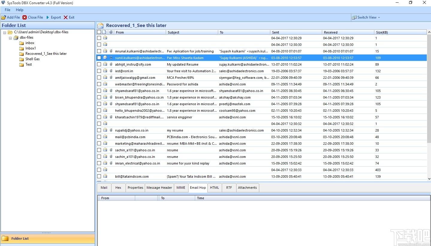 SysTools DBX Converter下载,DBX格式转换工具,翻译转换,邮件处理