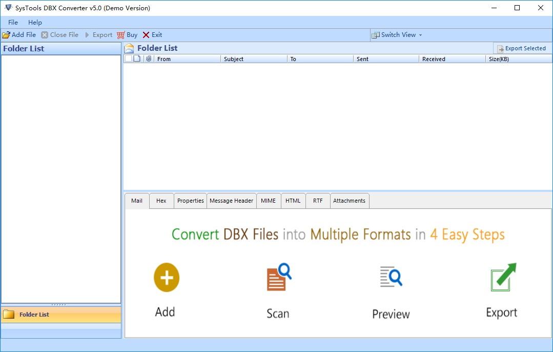 SysTools DBX Converter下载,DBX格式转换工具,翻译转换,邮件处理