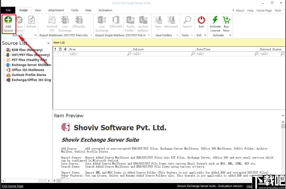 Shoviv Exchange Server Suite下载,邮箱管理,邮件处理,邮件迁移